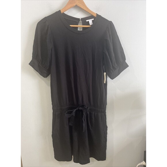 Daily Ritual Jumpsuit  Womens Medium TerryclothRelaxed-Fit Sleeveless Scoopneck - Picture 1 of 4